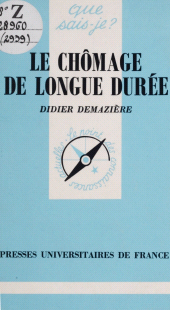 E-book, Le chômage de longue durée, Presses universitaires de France (réédition numérique FeniXX)