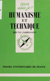 E-book, Humanisme et technique, Presses universitaires de France (réédition numérique FeniXX)