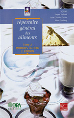 E-book, Répertoire général des aliments : Produits laitiers, Inra