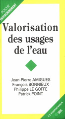 E-book, Valorisation des usages de l'eau, Éditions Quae