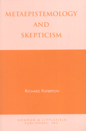 E-book, Metaepistemology and Skepticism, Rowman & Littlefield