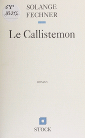 E-book, Le Callistemon, Stock (réédition numérique FeniXX)