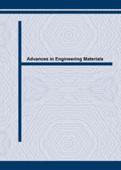 E-book, Advances in Engineering Materials, Trans Tech Publications Ltd