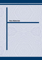 E-book, New Materials, Trans Tech Publications Ltd