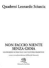 Kapitel, Sciascia e la forma diaristica, tra modelli francesi e italiani, La vita felice