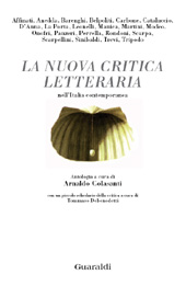 E-book, La nuova critica letteraria nell'Italia contemporanea, Guaraldi