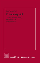 Chapter, Los estudios sobre el verbo en el español de Canari, Iberoamericana Vervuert