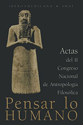 eBook, Pensar lo humano : actas del II Congreso Nacional de Antropología Filosófica, Madrid, septiembre de 1996, Iberoamericana  ; Vervuert