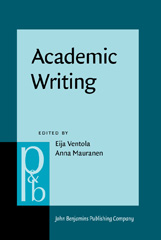 E-book, Academic Writing, John Benjamins Publishing Company