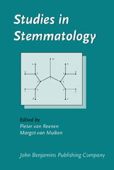 eBook, Studies in Stemmatology, John Benjamins Publishing Company