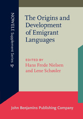 eBook, The Origins and Development of Emigrant Languages, John Benjamins Publishing Company