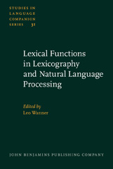 E-book, Lexical Functions in Lexicography and Natural Language Processing, John Benjamins Publishing Company