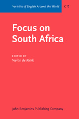 E-book, Focus on South Africa, John Benjamins Publishing Company