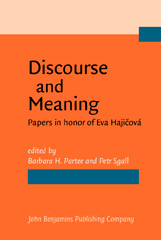 E-book, Discourse and Meaning, John Benjamins Publishing Company