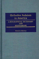 E-book, Orthodox Judaism in America, Bloomsbury Publishing