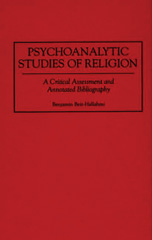 eBook, Psychoanalytic Studies of Religion, Beit-Hallahmi, Benjamin, Bloomsbury Publishing