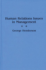 E-book, Human Relations Issues in Management, Bloomsbury Publishing
