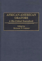 eBook, African-American Orators, Leeman, Richard, Bloomsbury Publishing