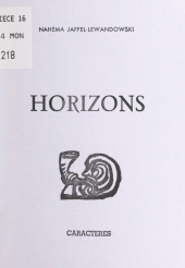 E-book, Horizons, Caractères (réédition numérique FeniXX)
