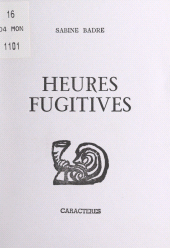 E-book, Heures fugitives, Caractères (réédition numérique FeniXX)