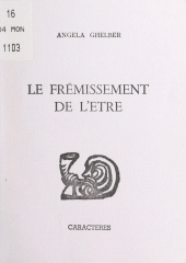 E-book, Le frémissement de l'être, Caractères (réédition numérique FeniXX)