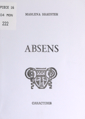 E-book, Absens, Caractères (réédition numérique FeniXX)