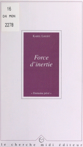 E-book, Force d'inertie, Cherche midi (réédition numérique FeniXX)