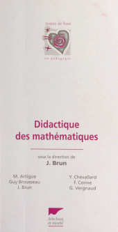 E-book, Didactique des mathématiques, Delachaux et Niestlé (réédition numérique FeniXX)