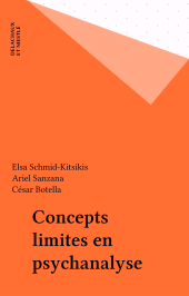 E-book, Concepts limites en psychanalyse, Delachaux et Niestlé (réédition numérique FeniXX)