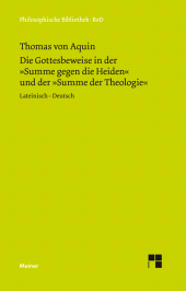 E-book, Die Gottesbeweise in der Summe gegen die Heiden und der Summe der Theologie, Felix Meiner Verlag