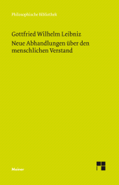 E-book, Neue Abhandlungen über den menschlichen Verstand : Philosophische Werke Band 3, Felix Meiner Verlag