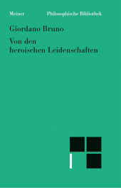 E-book, Von den heroischen Leidenschaften, Felix Meiner Verlag
