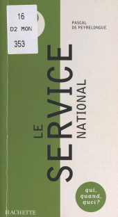 eBook, Le Service national, de 1798 à 2001, Hachette (réédition numérique FeniXX)