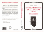 E-book, Etudiants russes en Allemagne : 1900-1914 - Quand la Russie frappait aux portes de l'Europe, Weill, Claudie, L'Harmattan