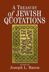 E-book, A Treasury of Jewish Quotations, Jason Aronson, Inc