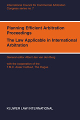 E-book, Planning Efficient Arbitration Proceedings, Wolters Kluwer