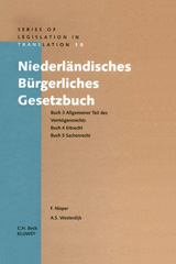 E-book, Niederländisches Bürgerliches Gesetzbuch Buch 3 Allgemeiner Teil des, Nieper, F., Kluwer Law International