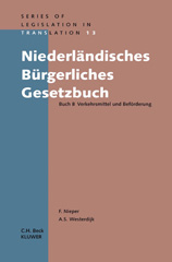 E-book, Niederländiches Bürgerliches Gesetzbuch, Nieper, F., Kluwer Law International
