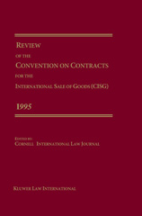 E-book, Review of the Convention on Contracts for the International Sale of Goods (CISG) 1995, Wolters Kluwer