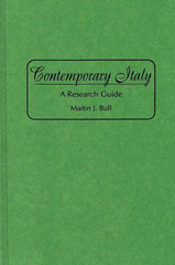 E-book, Contemporary Italy, Bull, Martin J., Bloomsbury Publishing