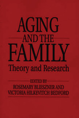 E-book, Handbook of Aging and the Family, Blieszner, Rosemary, Bloomsbury Publishing