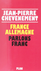 eBook, France-Allemagne : parlons franc, Plon (réédition numérique FeniXX)