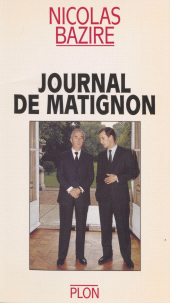 eBook, Journal de Matignon, Plon (réédition numérique FeniXX)