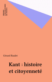 E-book, Kant : histoire et citoyenneté, Presses universitaires de France (réédition numérique FeniXX)