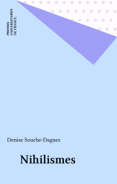 E-book, Nihilismes, Presses universitaires de France (réédition numérique FeniXX)