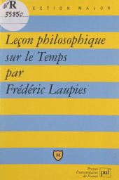 eBook, Leçon philosophique sur le temps, Presses universitaires de France (réédition numérique FeniXX)