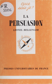 E-book, La Persuasion, Presses universitaires de France (réédition numérique FeniXX)