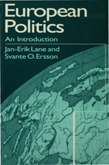 E-book, European Politics : An Introduction, Lane, Jan-Erik, Sage