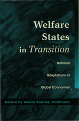 eBook, Welfare States in Transition : National Adaptations in Global Economies, Sage