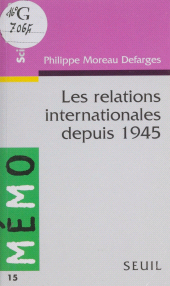 E-book, Les Relations internationales depuis 1945, Seuil (réédition numérique FeniXX)